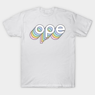 Rainbow Pastel Ope T-Shirt